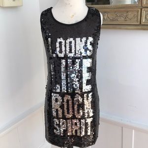 Girls sequined dress